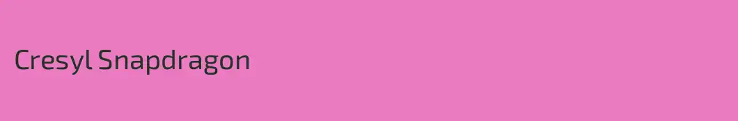 Cresyl Snapdragon